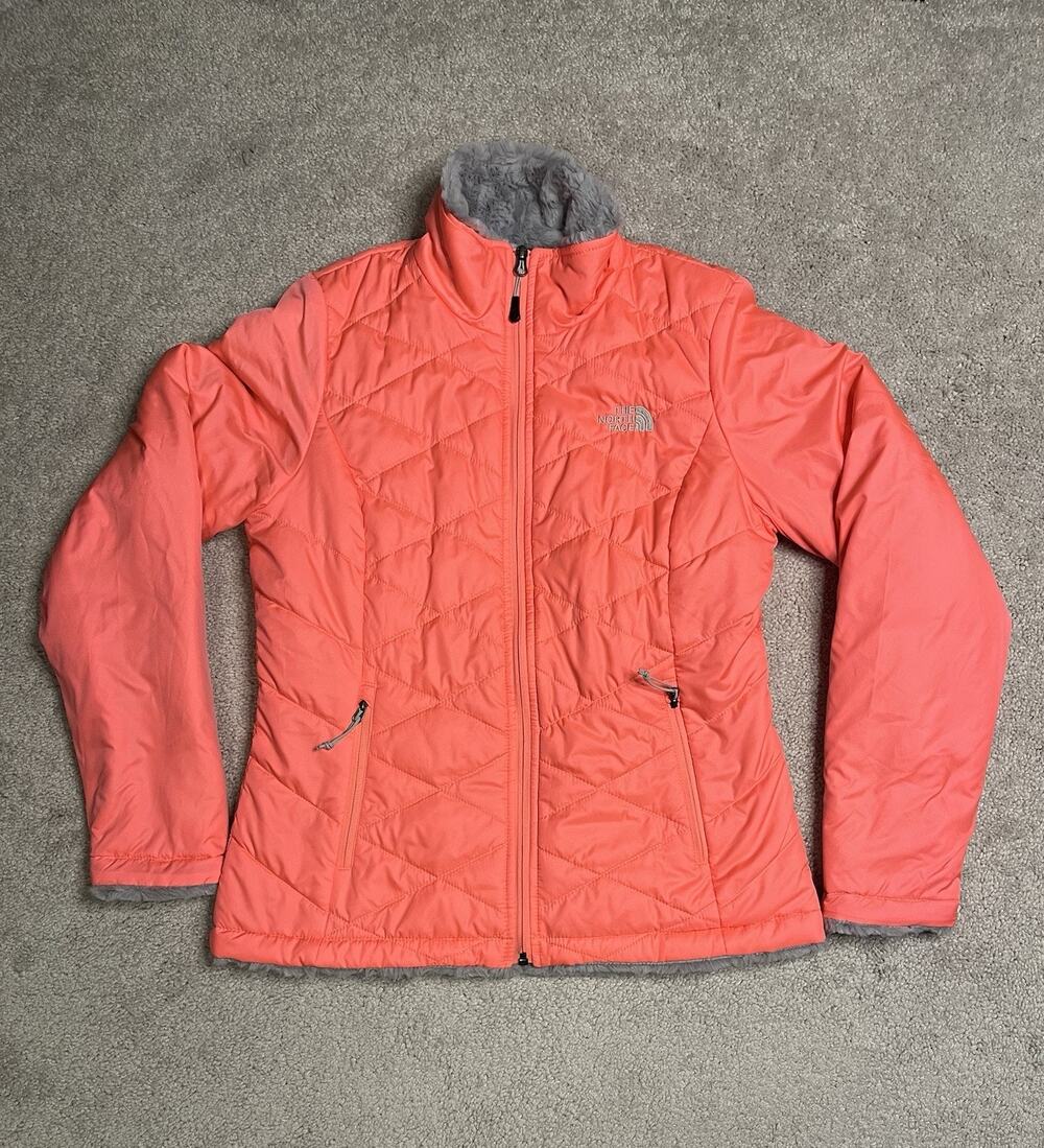 The north face puffer jacket Coral Pink Women’s Small